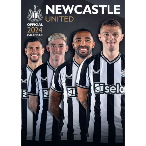Newcastle United Fc - Newcastle United Fc 2024 A3 Calendar ryhmässä -Start Merch @ Bengans Skivbutik AB (4406399)