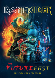 Iron Maiden - Iron Maiden 2024 A3 Calendar ryhmässä Minishops / Iron Maiden @ Bengans Skivbutik AB (4406404)