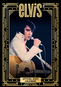 Elvis - Elvis 2024 A3 Calendar ryhmässä -Start Merch @ Bengans Skivbutik AB (4406412)