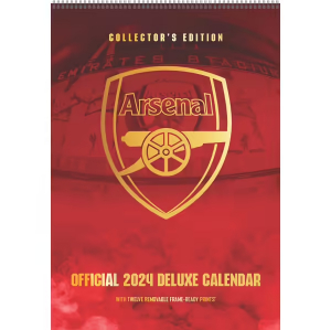 Arsenal Fc - Arsenal Fc 2024 A3 Deluxe Calendar ryhmässä -Start Merch @ Bengans Skivbutik AB (4406416)