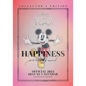 Disney - Disney 100 Quotes 2024 A3 Deluxe Calenda ryhmässä -Start Merch @ Bengans Skivbutik AB (4406426)