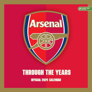 Arsenal Fc - Arsenal Square Legends Calendar (Plastic ryhmässä -Start Merch @ Bengans Skivbutik AB (4406454)