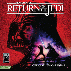 Star Wars - Star Wars Classic 2024 Square Calendar ryhmässä MERCH @ Bengans Skivbutik AB (4406458)