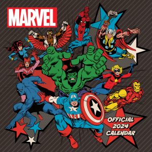 The Marvels - The Marvels 2024 Square Calendar ryhmässä -Start Merch @ Bengans Skivbutik AB (4406463)
