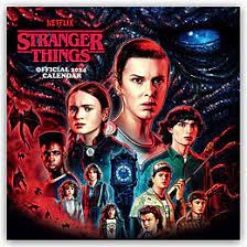 Stranger Things - Stranger Things 2024 Square Calendar ryhmässä -Start Merch @ Bengans Skivbutik AB (4406484)