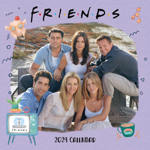 Friends - Friends 2024 Square Calendar ryhmässä -Start Merch @ Bengans Skivbutik AB (4406486)