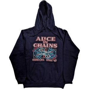 Alice In Chains - Unisex Pullover Hoodie: Totem Fish ryhmässä BW Hoodies @ Bengans Skivbutik AB (4414321)