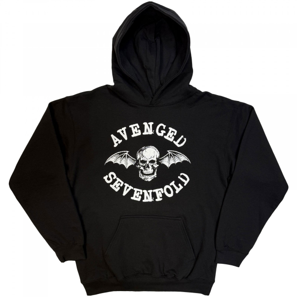 Avenged Sevenfold - Unisex Pullover Hoodie: Logo ryhmässä MERCH / Vaatteet / Hupparit @ Bengans Skivbutik AB (4414337r)