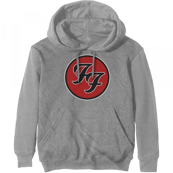Foo Fighters - Unisex Pullover Hoodie: FF Logo ryhmässä MERCH / Vaatteet / Hupparit @ Bengans Skivbutik AB (4414355r)