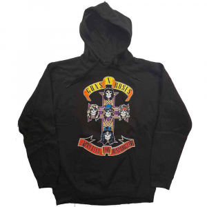 Guns N' Roses - Appetite For Destruction Unisex Pullover Hoodie ryhmässä MERCH @ Bengans Skivbutik AB (4414372r)