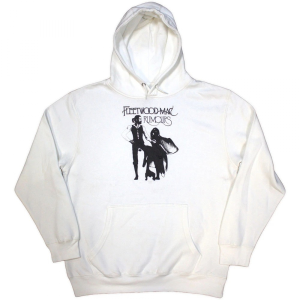 Fleetwood Mac - Rumours Uni White Pullover Hoodie ryhmässä MERCH / Vaatteet / Hupparit @ Bengans Skivbutik AB (4414426r)