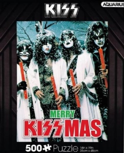 Kiss - Merry Kissmas 500 pc Jigsaw Puzzle ryhmässä -Start Merch @ Bengans Skivbutik AB (4414653)