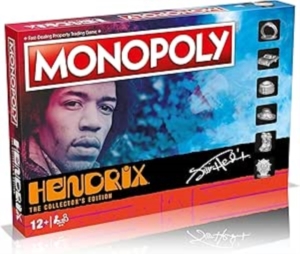 Jimi Hendrix - Monopoly - Jimi Hendrix ryhmässä MERCH @ Bengans Skivbutik AB (4415638)