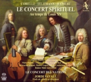 Corelli / Telemann / Rameau - Le Concert Spirituel ryhmässä Musiikki / SACD / Klassiskt @ Bengans Skivbutik AB (460468)