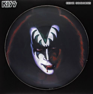Kiss - Gene Simmons - Picture Lp ryhmässä -Start Vinyl-N @ Bengans Skivbutik AB (480436)