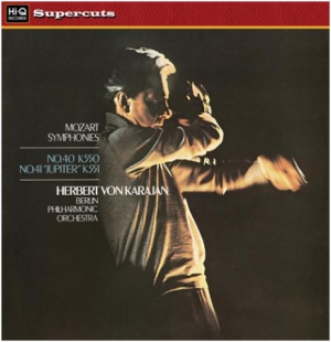 Mozart/Symphonies No 40 & 41 - Von Karajan/Berlin Philharmonic ryhmässä VINYYLI @ Bengans Skivbutik AB (483776)
