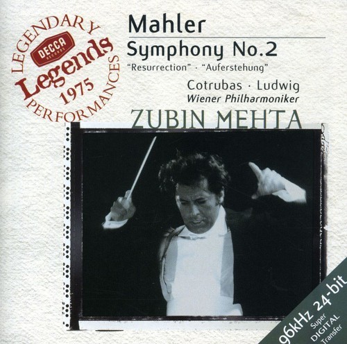 Mahler - Symfoni 2 ryhmässä CD / Myydyimmät @ Bengans Skivbutik AB (500331)