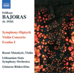 Bajoras - Symphony-Diptych ryhmässä CD @ Bengans Skivbutik AB (500453)
