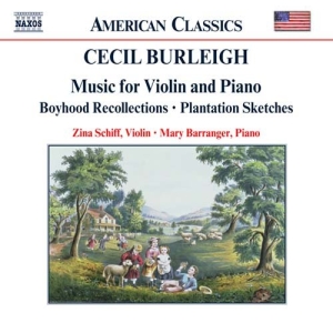 Burleigh Cecil - Music For Violin & Piano ryhmässä CD @ Bengans Skivbutik AB (501407)