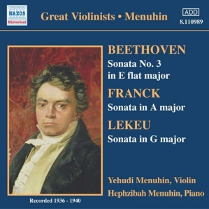 Menuhin Yehudi - Vol 4: Sonatas ryhmässä CD @ Bengans Skivbutik AB (501646)