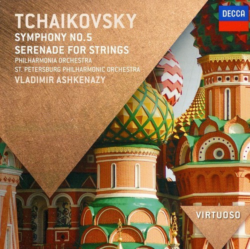 Tjajkovskij - Symfoni 5 & Stråkserenad ryhmässä CD / Klassiskt @ Bengans Skivbutik AB (501649)