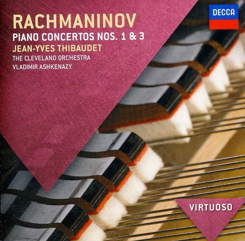 Rachmaninov - Pianokonsert 1 & 3 ryhmässä CD / Klassiskt @ Bengans Skivbutik AB (501651)