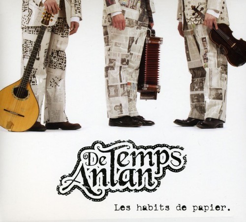 De Temps Antan - Les Habits De Papier ryhmässä CD / Myydyimmät @ Bengans Skivbutik AB (501720)