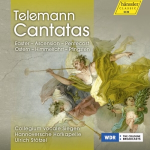 Telemann - Cantatas ryhmässä Externt_Lager / Naxoslager @ Bengans Skivbutik AB (502318)