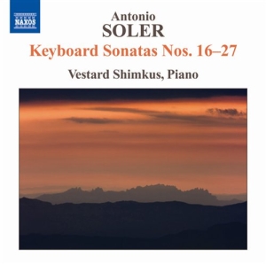 Soler - Keyboard Sonatas Nos 16-27 ryhmässä CD @ Bengans Skivbutik AB (502960)