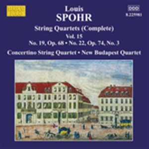 Spohr - Quartets Nos 19 And 22 ryhmässä CD @ Bengans Skivbutik AB (502977)
