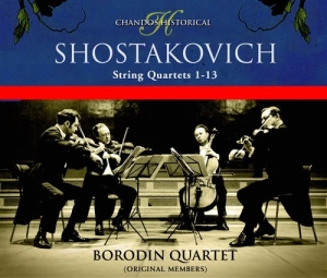 Shostakovich - String Quartets 1 - 13 ryhmässä CD @ Bengans Skivbutik AB (503436)