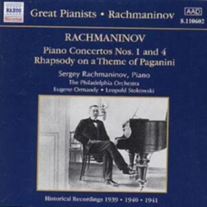 Rachmaninov Sergej - Piano Concertos 1 & 2 ryhmässä CD @ Bengans Skivbutik AB (503839)