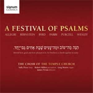 Various Composers - A Festival Of Psalms ryhmässä CD / Klassiskt @ Bengans Skivbutik AB (504433)