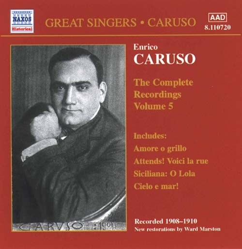Various - Caruso Complete Recordings Vol ryhmässä CD / Klassiskt @ Bengans Skivbutik AB (504477)