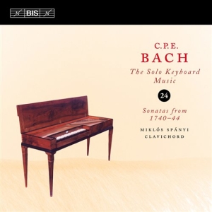 Cpe Bach - Solo Keyboard Music Vol 24 ryhmässä CD @ Bengans Skivbutik AB (505105)