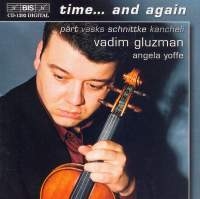 Schnittke/Kancheli/Pärt/Vasks - Time And Again Violin & Piano ryhmässä CD @ Bengans Skivbutik AB (507377)