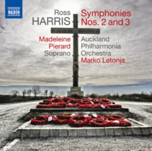 Harris - Symphonies 2 & 3 ryhmässä CD @ Bengans Skivbutik AB (507632)