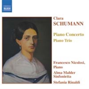 Schumann Clara - Piano Concerto, Piano Trio ryhmässä CD @ Bengans Skivbutik AB (508004)