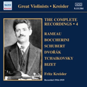 Fritz Kreisler - The Complete Recordings Vol 4 ryhmässä CD @ Bengans Skivbutik AB (508281)