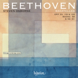 Beethoven - Bagatelles ryhmässä CD @ Bengans Skivbutik AB (508297)