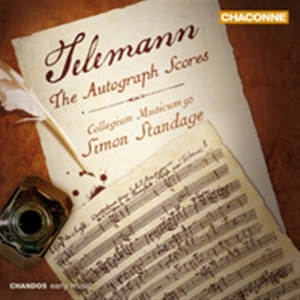 Telemann - The Autograph Scores ryhmässä CD @ Bengans Skivbutik AB (508305)