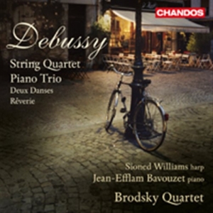 Debussy - String Quartet / Piano Trio ryhmässä CD @ Bengans Skivbutik AB (508312)