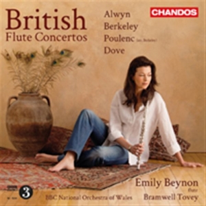 Various Composers - British Flute Concertos ryhmässä CD @ Bengans Skivbutik AB (508316)