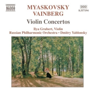 Vainberg/Miaskovsky - Violin Concertos ryhmässä CD @ Bengans Skivbutik AB (509344)