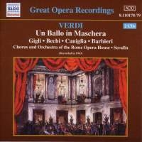 Verdi Giuseppe - Un Ballo In Maschera ryhmässä CD @ Bengans Skivbutik AB (509697)