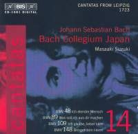 Bach Johann Sebastian - Cantatas Vol 14 ryhmässä CD @ Bengans Skivbutik AB (511154)