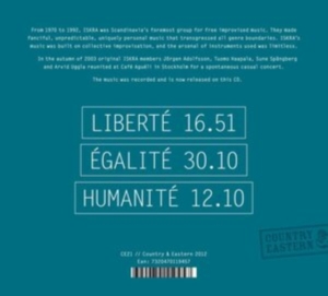 Iskra - Liberte, Egalite, Humanite ryhmässä CD @ Bengans Skivbutik AB (511952)