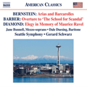 Bernstein / Barber - Arias & Barcarolles ryhmässä CD / Klassiskt @ Bengans Skivbutik AB (512411)