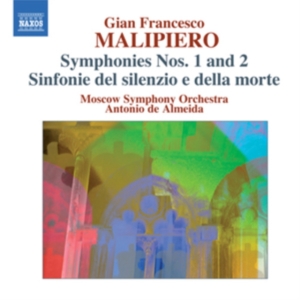 Malipiero - Symphonies Vol 2 ryhmässä CD @ Bengans Skivbutik AB (512599)