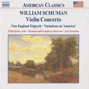 Schuman Willliam - Violin Concerto ryhmässä CD @ Bengans Skivbutik AB (513261)